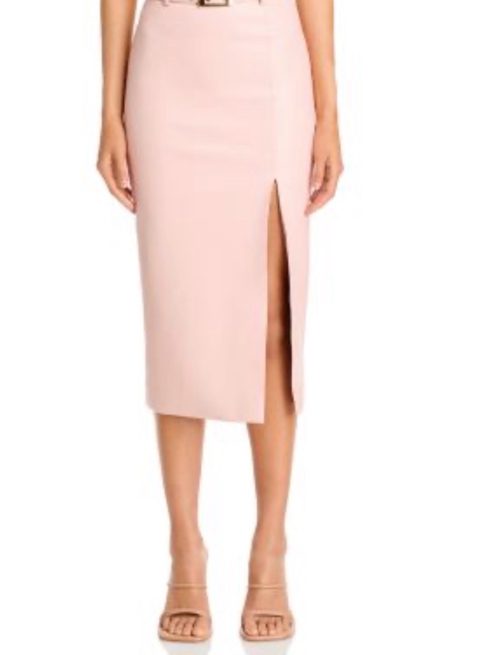 Generation Love Kiva Faux Leather Skirt Pink - WORN ONCE